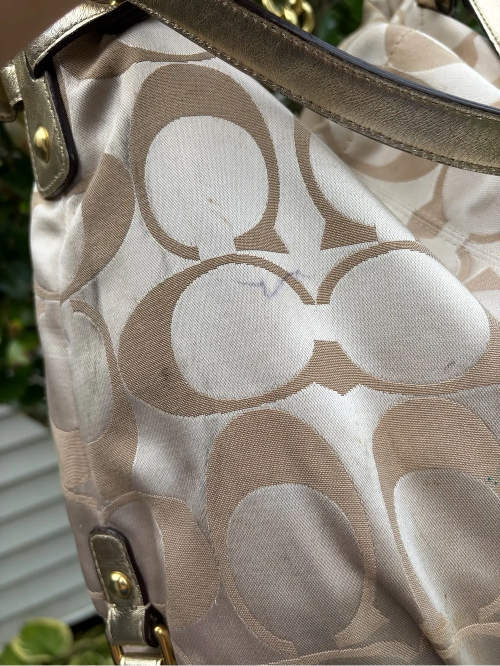 Coach Brooke Hobo F16619 Purse Rare READ